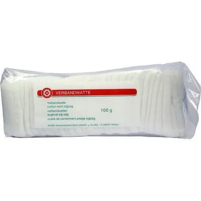 Produktbild von Verbandwatte Din 100% Baumwolle 100 g