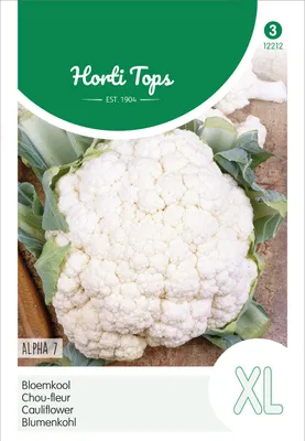 Imagen del producto de Coliflor Alpha 7 | Semillas de coliflor de Hortitops