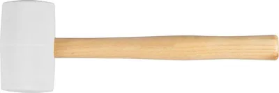 Image de Marteau Strend Pro HM221, 680 g, en caoutchouc, WhiteHead, manche en bois, longueur du manche 335 mm