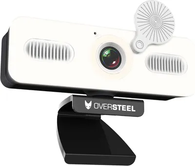 Productafbeelding van 1080P Full HD Webcam met Microfoon en Lichtring, 60fps