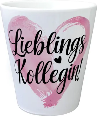 Produktbild von Lieblings Kollegin mit Herz Blumentopf