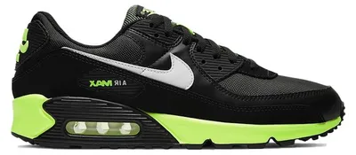 Produktbild von Nike Air Max 90 Black Hot Lime - EU 42.5