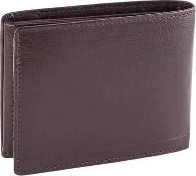 Produktbild von Rovicky | Herrenledergeldbörse, mit RFID, Naturleder, Braun, 12x9.5 cm