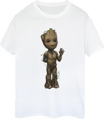 Produktbild von Marvel - "I Am Groot" T-Shirt für Damen BI35233 (3XL) (Weiß)