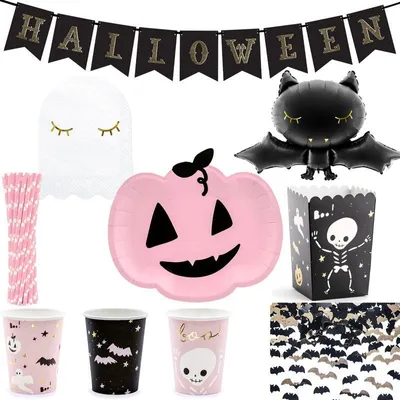 Produktbild von Halloween Party Deko Set 53 tlg. Partyset