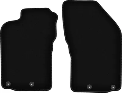 Zdjęcie produktu dla Wielganizator dywaniki welurowe przednie do Alfa Romeo 147 hatchback (2000-2010) - czarne dywaniki samochodowe BASIC komplet (2 szt.)