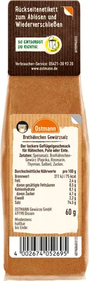 Produktbild von Brathähnchen Gewürzsalz