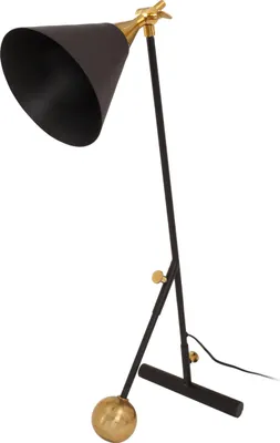 Produktbild von Tischlampe Celeste 200 Schwarz / Gold