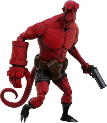 Produktbild von Hellboy Actionfigur Hellboy (Box Full of Evil) 19 cm