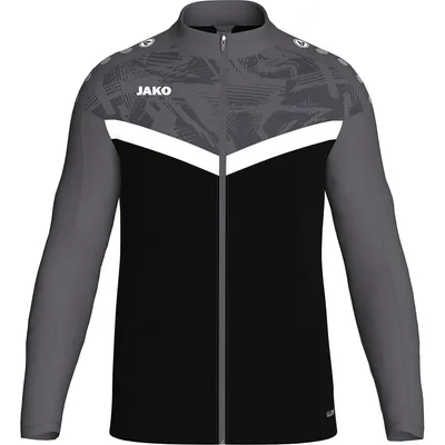 Produktbild von JAKO Polyesterjacke Iconic schwarz/anthrazit 4XL