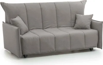 Produktbild von Schlafsofa Dabali, 2-Sitzer-Sofa, 100%  Italy, Wohnzimmersofa mit Trolley-Öffnung, aus gepolstertem Stoff, mit Standard-Armlehnen, Cm 150x90h85, Grau