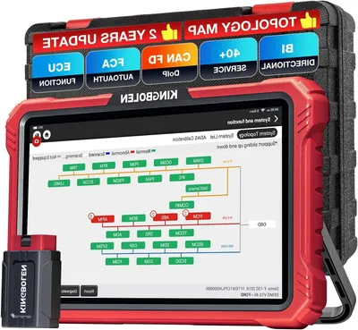 Image de Outil de diagnostic automobile - Lecteur OBD2 - Appareil de diagnostic - Lecteur de codes d'erreur - Encodeur ECU - Test bidirectionnel
