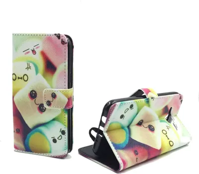 Productafbeelding van Telefoontas voor Samsung Galaxy J5, design: Marshmallows