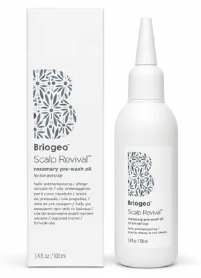 Immagine prodotto di Olio pre-shampoo alla rosmarina, linea Scalp Revival di Briogeo