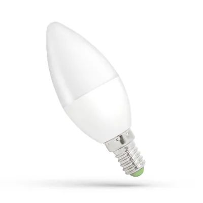 Produktbild von Spectrum LED E14 C37 Kerzenform 6W = 45W 230V  Leuchtmittel 520lm 160° Warmweiß 3000K