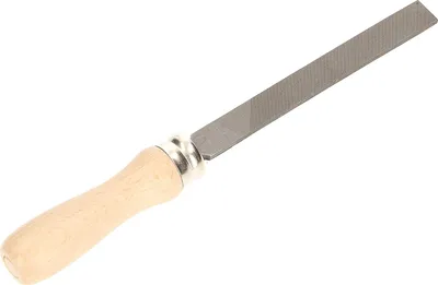 Immagine prodotto di KOTARBAU® Lima da officina piatta Lunghezza: 100 mm Taglio 2 (medio) Lima a mano Lima piatta Lima in metallo per la lavorazione dei metalli