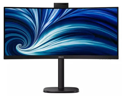 Obrázok produktu pre Philips 3000 series 34B2U3600CH/00, 86,4 cm (34"), 3440 x 1440 px, Wide Quad HD, LCD, 4 ms, Čierna