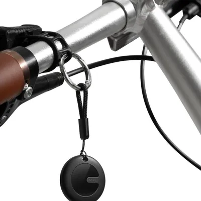 Immagine prodotto di Localizzatore chiavi Android, autorizzato da Google, localizzatore GPS con app Google Find My Device, SmartTag, 1 confezione, portafoglio/bicicletta/gatto