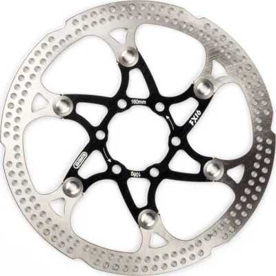 Image de Disque de frein Elvedes Fx16 argent 160 mm argent 160 mm