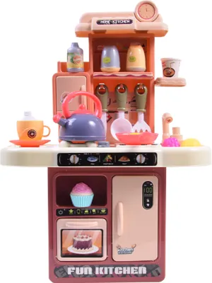 Produktbild von Aga4Kids Plastikküche MR6135 Braun