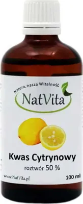 Produktbild von Zitronensäure 50% 100ml NatVita