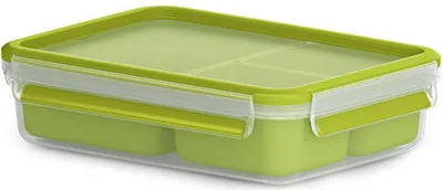 Produktbild von EMSA Clip & Go Snackbox 22,5x16,3x5,8cm, 1,2l