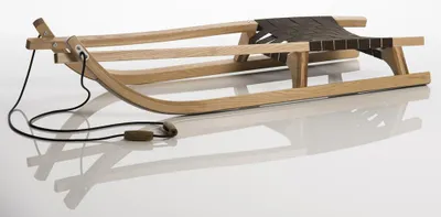Produktbild von Sirch Abyss R13 Rennrodel Holzschlitten – Hochwertig & Schnell