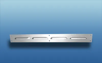 Produktbild von Belüftungsleiste 400x40mm Metall verzinkt mit Insektenschutz
