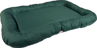 Produktbild von Wasserfestes hundebett größe 85x60 cm - robust, pflegeleicht, aus codura, matte für kleine, mittlere und große hunde, für innen- und außenbereich - farbe - flaschengrün