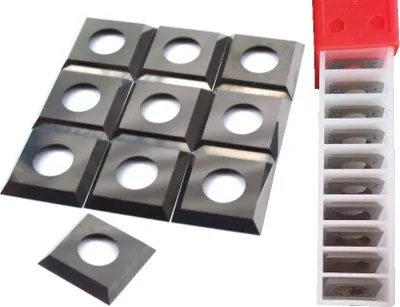 Obrázek produktu pro 55188 Oboustranný nůž Sada 10 oboustranných nožů pro malířskou frézu 710W a oboustrannou desku LF724S