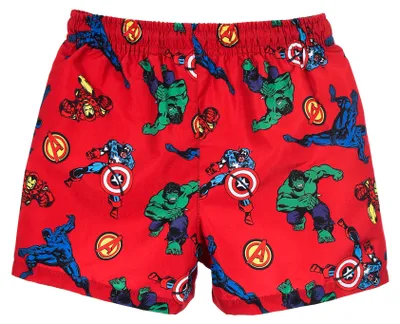 Produktbild von Avengers Badehose Badeshorts Kinder Jungen , Farbe:Rot, Größe:140