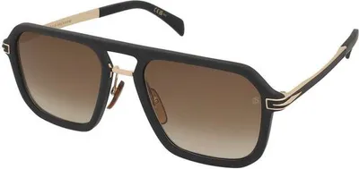 Produktbild von David Beckham DB 7136/S Matte black gold 56/20/145 Herren Sonnenbrillen