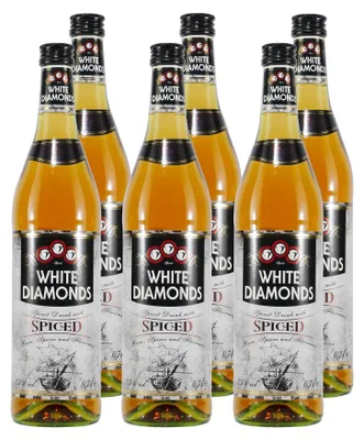 Produktbild von White Diamonds Spiced Spirit Drink (6 x 0,7L)