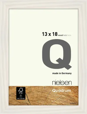 Zdjęcie produktu dla Nielsen Design Quadrum – drewniana ramka na zdjęcia 13 x 18 cm, biała