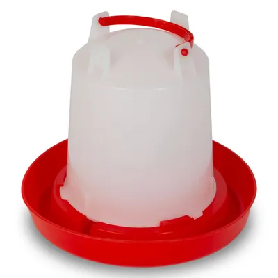 Immagine prodotto di Abbeveratoio per pollame EBERTH con capacità di 1 litro, abbeveratoio per pollame, abbeveratoio, distributore automatico di acqua, copolimero PP