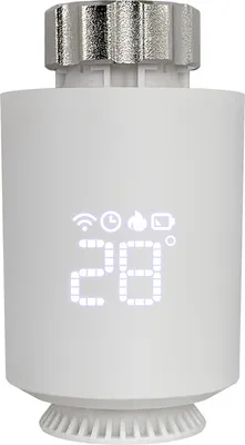 Produktbild von INF Smart Heizkörperthermostat TRV06 - Zigbee, Weiß
