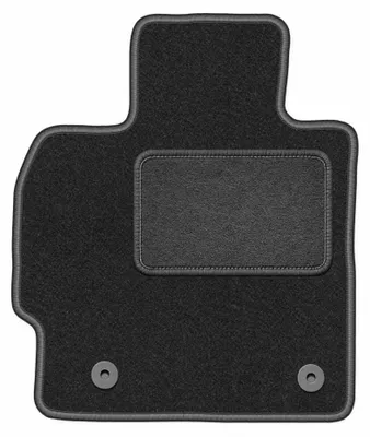 Productafbeelding van Velours bestuurdersmat voor Mazda CX-7 2009-2012 (SUV) – grafiet, op maat – Wielganizator LUX