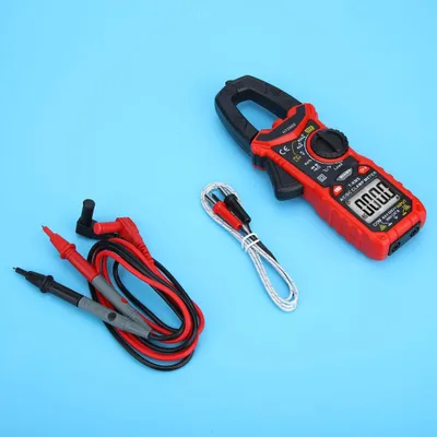 Image de Spacnana MINI HT206 AC/DC Bornemètre numérique avec deux indicateurs de fil, mode basse impédance, détection de tension sans test électrique (HT206D)