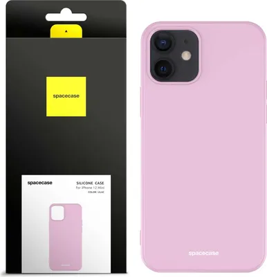 Immagine prodotto di Custodia in silicone SPACECASE Custodia in silicone per iPhone 12 Mini Rosa