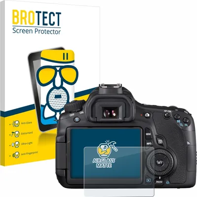 Produktbild von BROTECT Entspiegelungs Schutzglas für Canon EOS 60D Schutzfolie Panzer Folie Glas Display Schutz matt