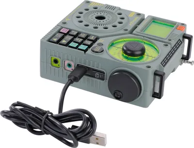 Obrázok produktu pre Vysoko výkonné rádio s pásmom Air, prenosné, určené do exteriéru, osvetlenie pre terénne vozidlá, núdzové rádio, BT, podporuje prehrávanie TF kariet