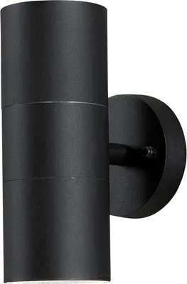 Produktbild von Konstsmide Modena Up & Down Big schwarz lackiertes Aluminium, klares Glas, Reflektor 7656-750