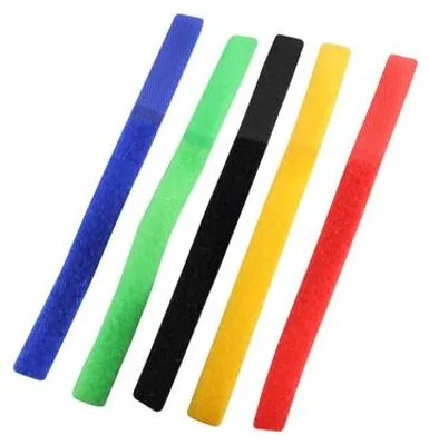 Immagine prodotto di Fascette di cablaggio, 16x215 mm, nastro in velcro set da 5