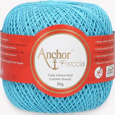 Image de Anchor Freccia 12 – Fil de coton fin pour le crochet en filigrane (couleur 01442)