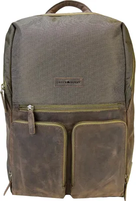 Produktbild von Greenburry Vintage Tec Rucksack Leder 44 cm Laptopfach