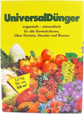 Produktbild von (3,58EUR/1kg)  2,5 kg Universaldünger Blumen Obst Gemüse Dünger