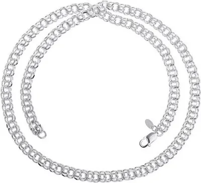 Produktbild von SILBERKETTEN STORE Garibaldikette 5mm - 925 Silber, Länge wählbar von 40-100cm - 45cm