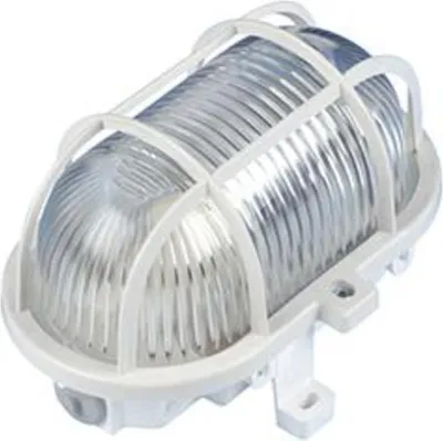 Produktbild von REV Oval-Außenleuchte weiß 60 W