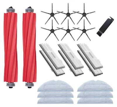 Produktbild von Zubehörpaket für Roborock S7 / T7S / T7 Plus Staubsauger Ersatzteil Zubehör Filter Rollen Roboter