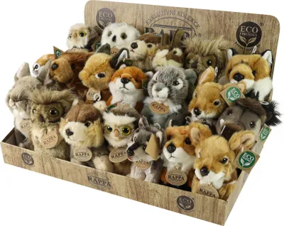 Zdjęcie produktu dla Pluszowe zwierzęta leśne Display Eco-f.